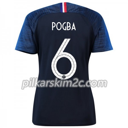 Koszulka Francja Pogba 6 Kobiet Główna Mistrzostwa Świata 2018 - Koszulki Piłkarskie